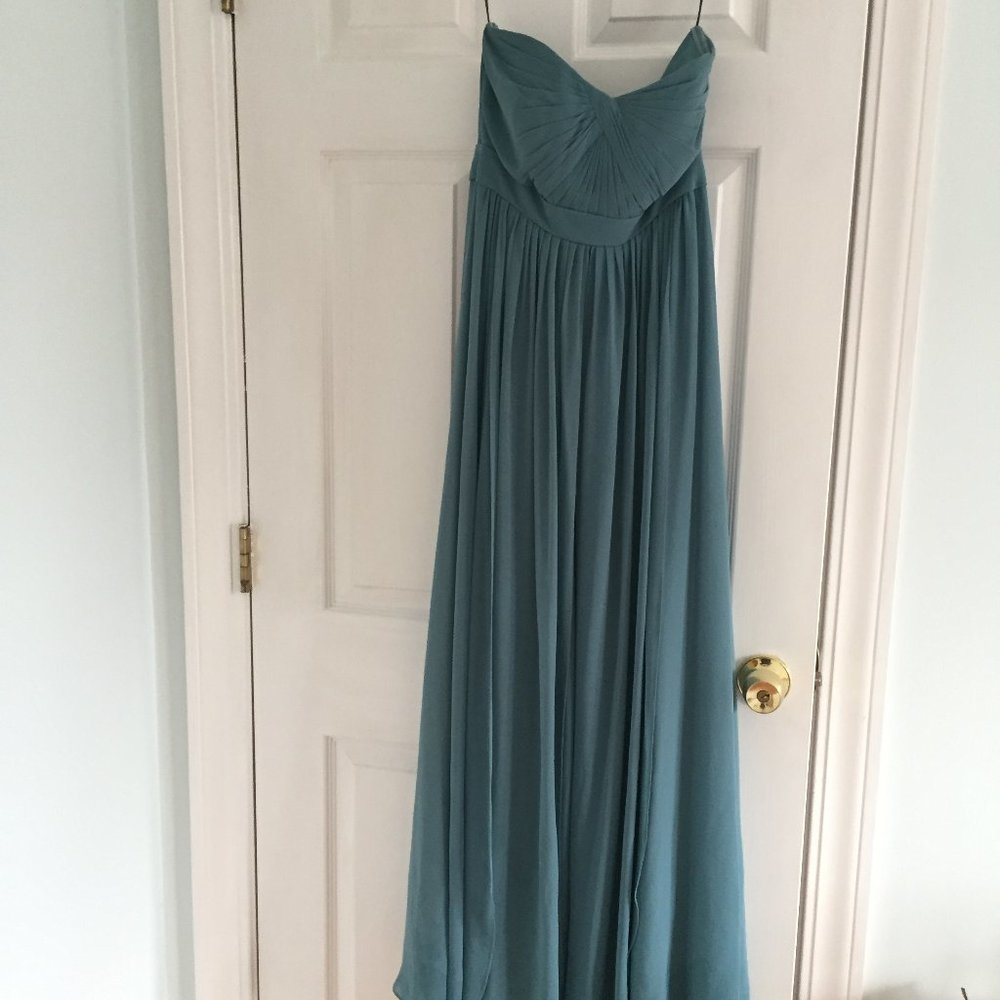 Aidan style by Jenny Yoo in Turkish Blue